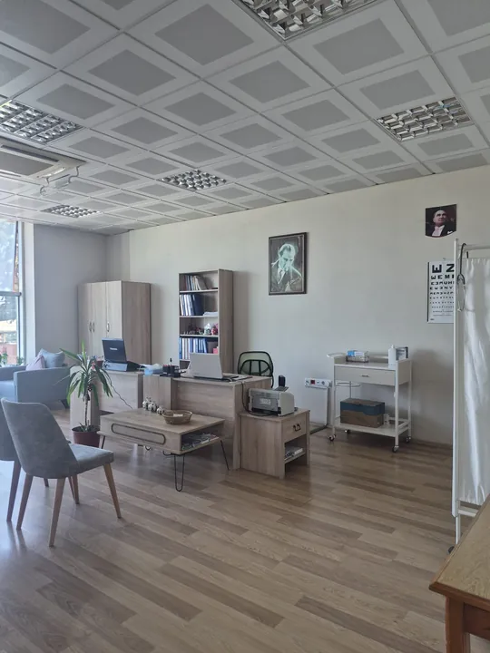 Merkezdeki bir muayene odası